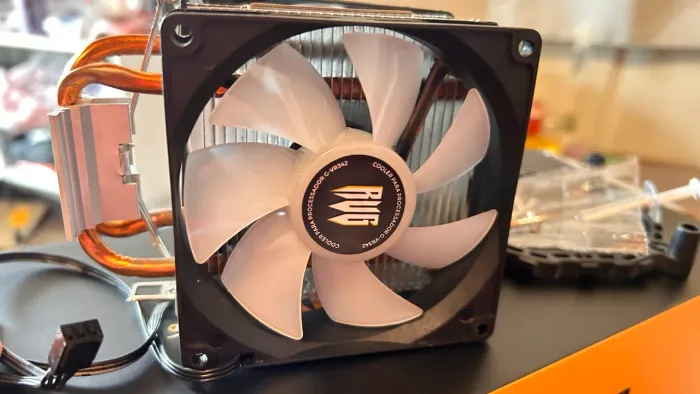 Cooler para processador Amd / Intel duplo led rgb RVG