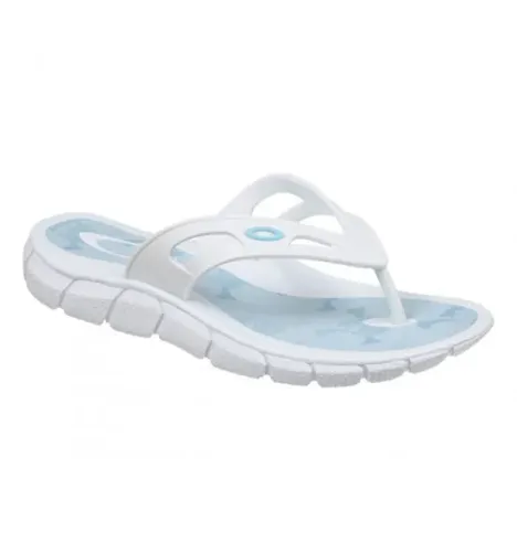 Chinelo Oakley Operative 4.0 Print Masculino - Branco N° 40 Novo