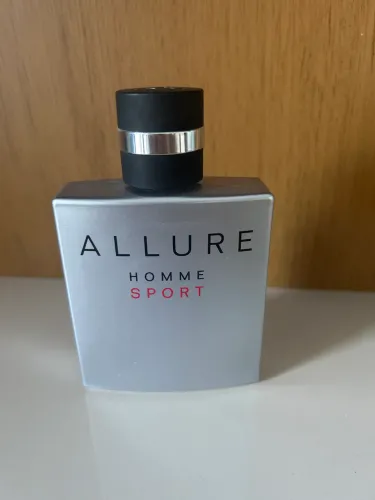 ?Frasco original vazio Chanel Allure Homme Sport 100 ml - sem perfume?