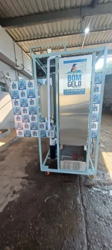 MÁQUINAS DE FABRICAR GELO CUBOS E ESCAMAS