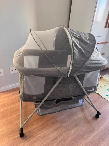 Berço Moisés portátil c/mosquiteiro 9kg Kababy