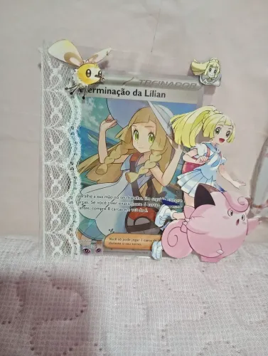 Carta Pokémon Determinação da Lilian 169/132