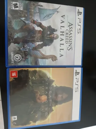 Lote de jogos ps5 seminivo