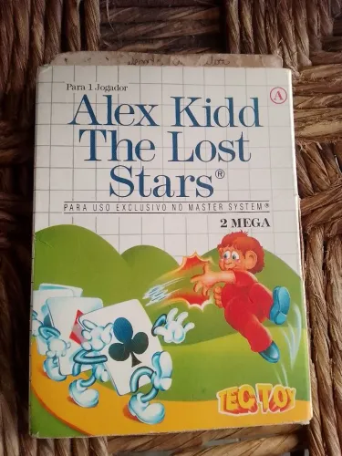 Sega Alex Kid The Lost Star raro CIB