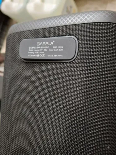 Caixa de som Sabala Dr 908 pro
