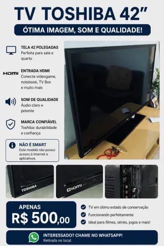 TV 42 polegadas Toshiba
