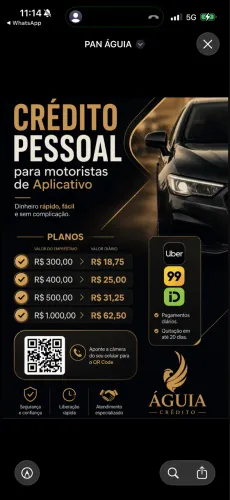 Para motoristas de aplicativo