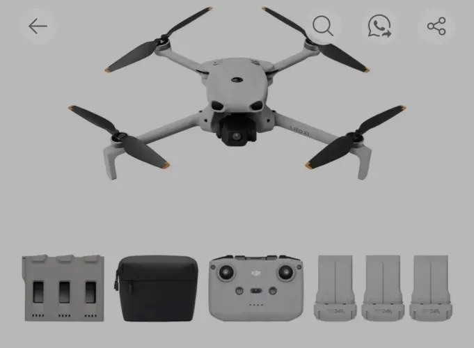 Drone Dji Lito X1 Combo Fly More
