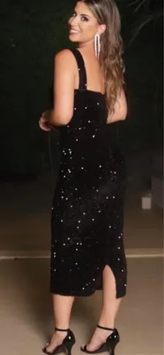 Vestido paete
