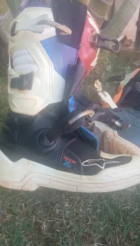 Bota de motocross Alpinestars 7s tamanho 6