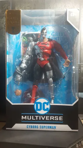 McFarlane Superman Cyborg Gold Label 