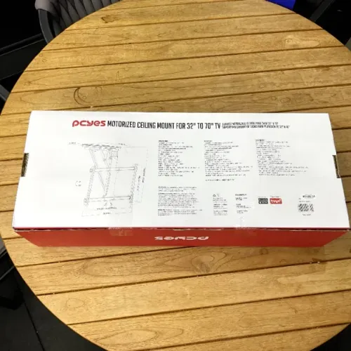 Suporte Motorizado de Teto para TV 32" a 70" PCYES - Novo Lacrado