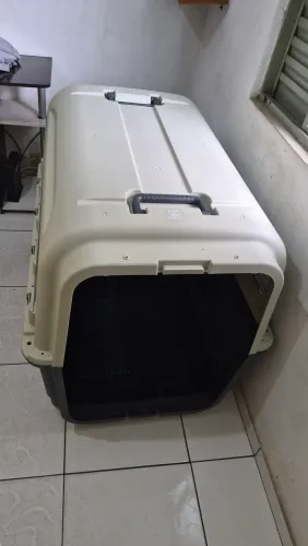 Caixa de transporte cachorro tamanho grande
