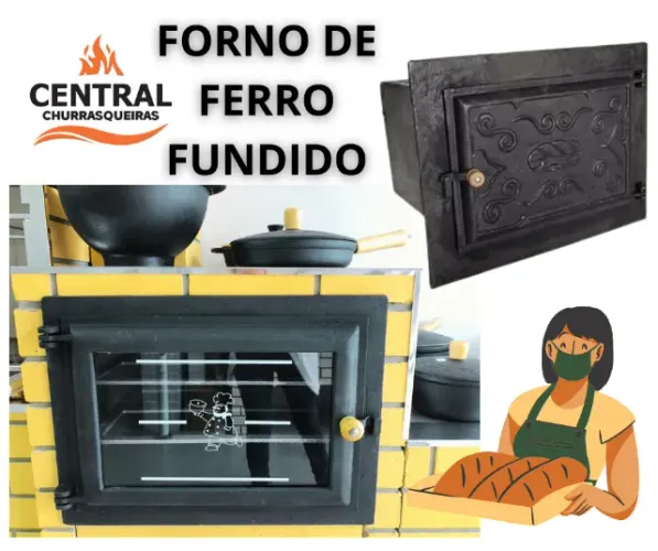 FORNO DE FERRO FUNDIDO