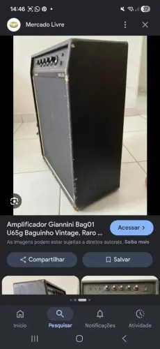 Amplificadora Giannini Bag 01