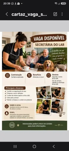 Contrato empregada doméstica