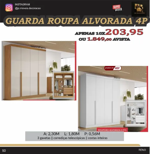 Roupeiro Alvorada 