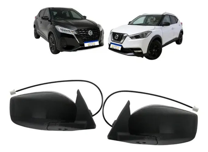 Par Retrovisor Nissan Kicks 2017 A 2024 Elétrico S/pisca