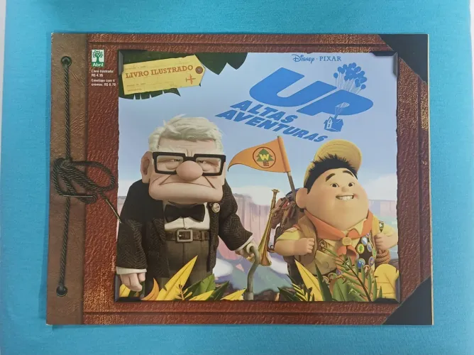 Álbum UP Altas Aventuras Disney Pixar COMPLETO para colar