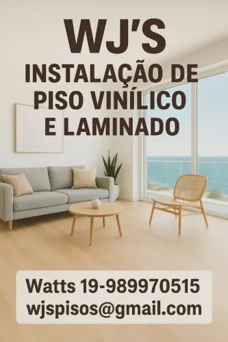 Instalação de piso vinílico