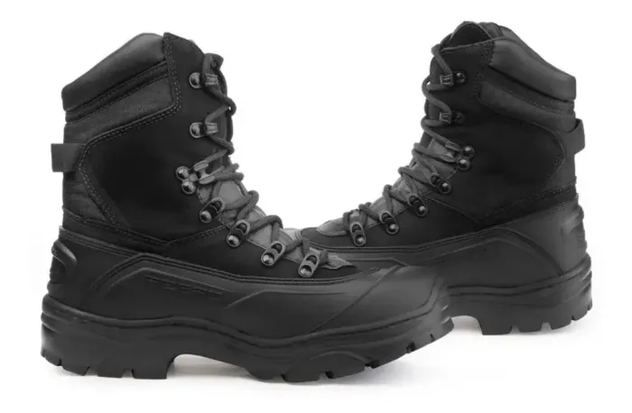Bota Coturno Militar Acero Couro Tiger Pro Semi Impermeável