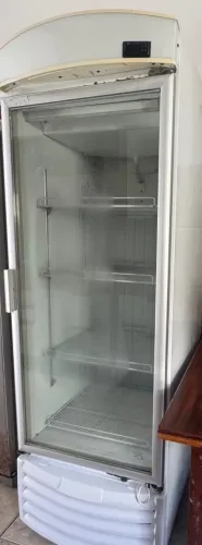 Freezer vertical metalfrio vf50f