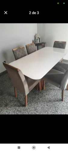 Mesa de Jantar 6 Lugares