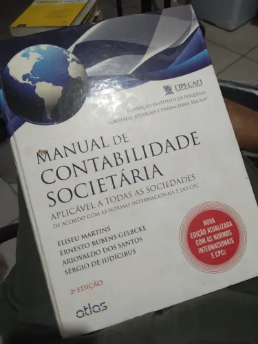 Livro manual de contabilidade societária