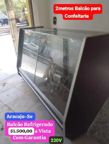BALCÃO REFRIGERADO PARA CONFEITARIA
