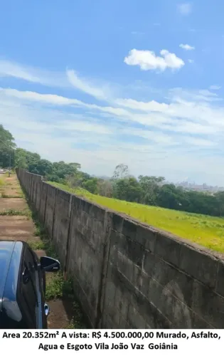 Leia a descrição: Area 20.352m² (Murado, Asfalto, Agua e Esgoto) Vila João Vaz