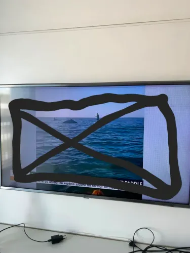 TV QUEIMADA - Samsung Smart 42 Polegadas