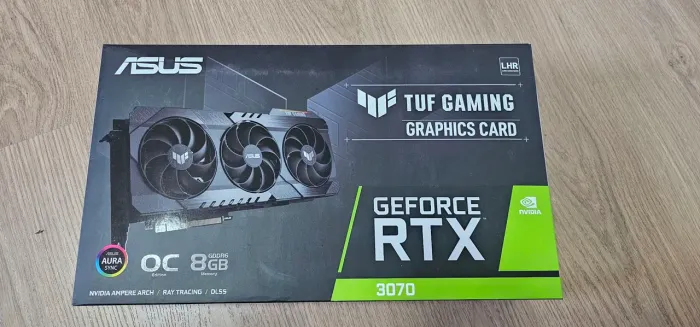 Placa de Vídeo Asus, TUF Gaming Geforce RTX 3070 OC, 8 GB, GDDR6
