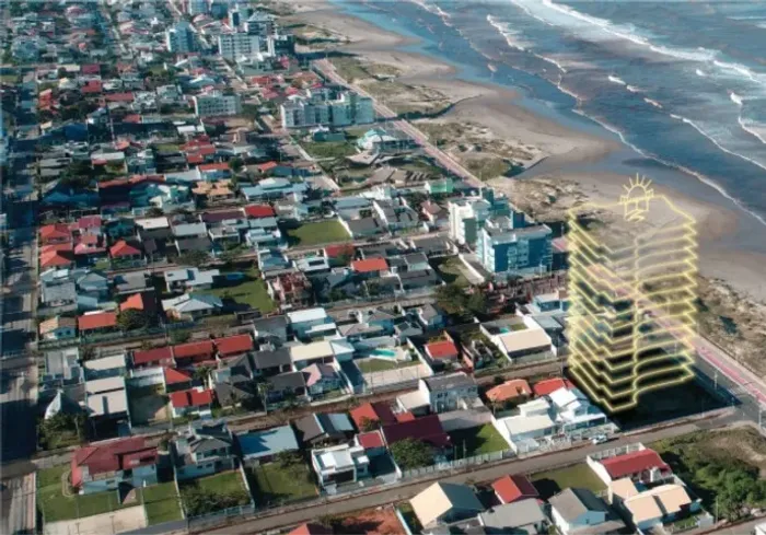Apto 3 suítes 3 vagas FRENTE MAR andar ALTO Bal Rincão ACEITA entrada parcelamento direto