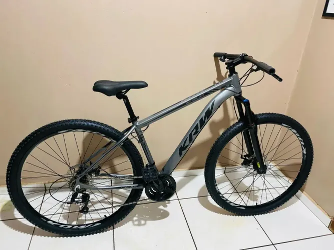 Bicicleta Aro 29 KSW XLT Alumínio 24v Bike Freio a Disco Garfo com Suspensão Mountain Bike
