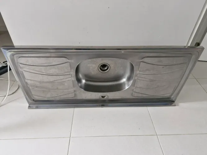 Pia inox 1,20