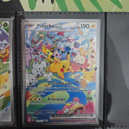 Pikachu ex coleção 30 anos