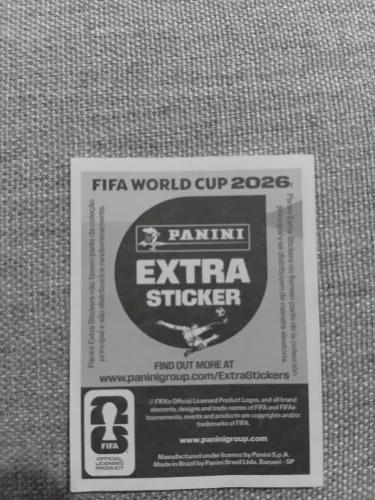 Figurinha Panini