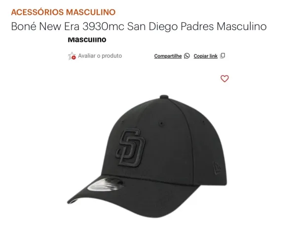 Boné New Era 3930MC San Diego Padres