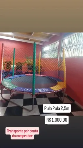 Pula Pula 2,5 usado poucas vezes
