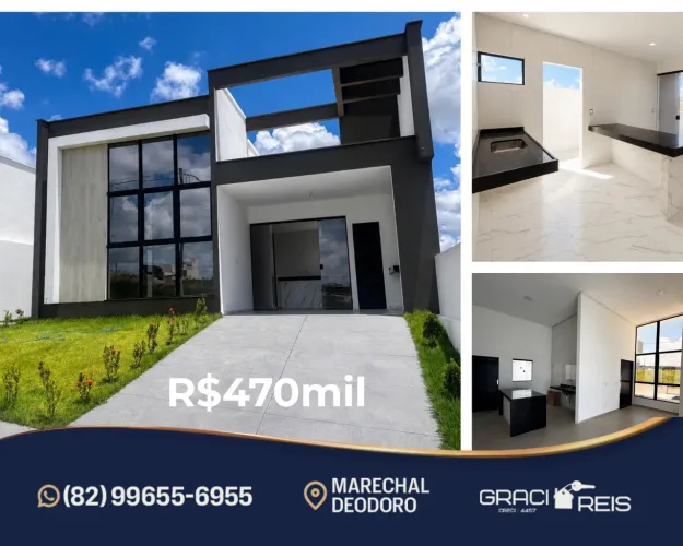 CASAS NOVAS EM CONDOMÍNIO - A PARTIR DE R$ 470.000,00