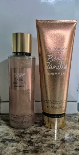 Perfume kit victoria secrets body splash + creme