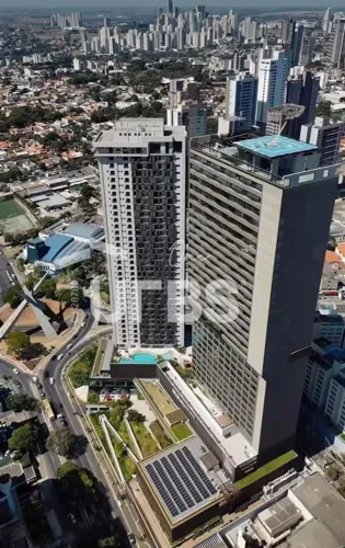 Salas comerciais à venda 77 m²-- WTC Goiânia Setor Marista - andar alto nascente.