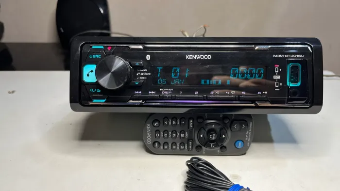Rádio Som Kenwood usb, Bluetooth e Aux 