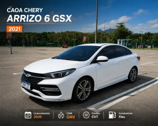 Chery Arrizo 6 GSX 1.5 Turbo Flex AUT 2021