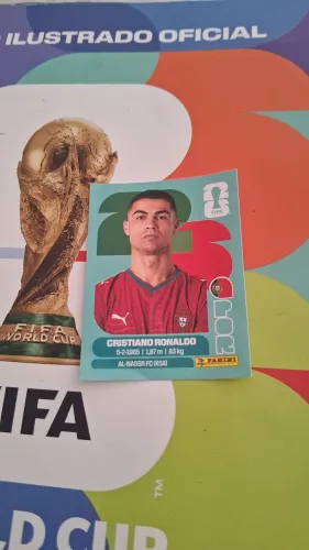 Figurinha Copa do Mundo 2026 PANiNI OFICIAL. CRISTIANO RONALDO