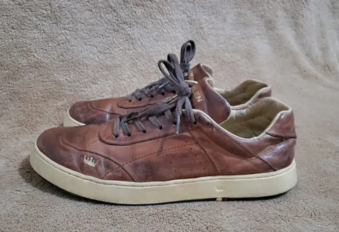 Tenis Osklen Soho 100% Couro Original Lindo Perfeito Estado Desapego Oportunidade Promocao