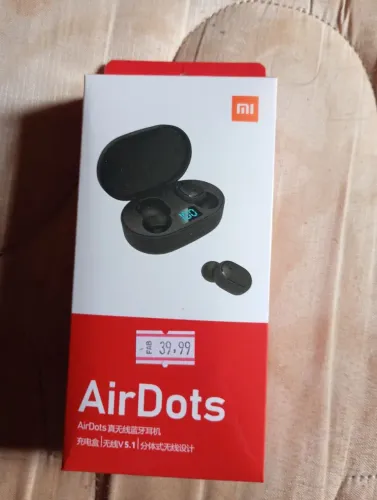 Vendo fone de ouvido bluetooth novo