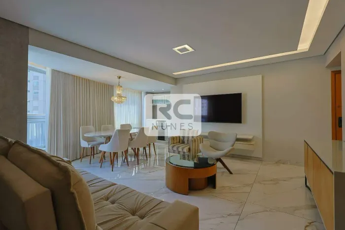 Apartamento mobiliado com área de 104m² , 3 quartos, 1 suíte, 2 vagas, Bairro Vila da Serr