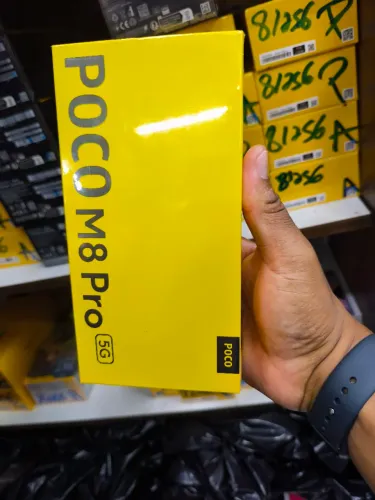 Xiaomi Poco M8 Pro 5G NFC 512/24GB GLOBAL. Novo lacrado com garantia