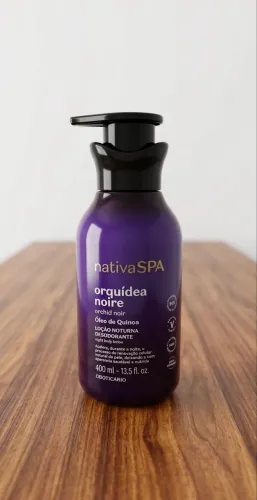 Loção Noturna Nativa Spa O Boticário Orquídea Noire 400 ml